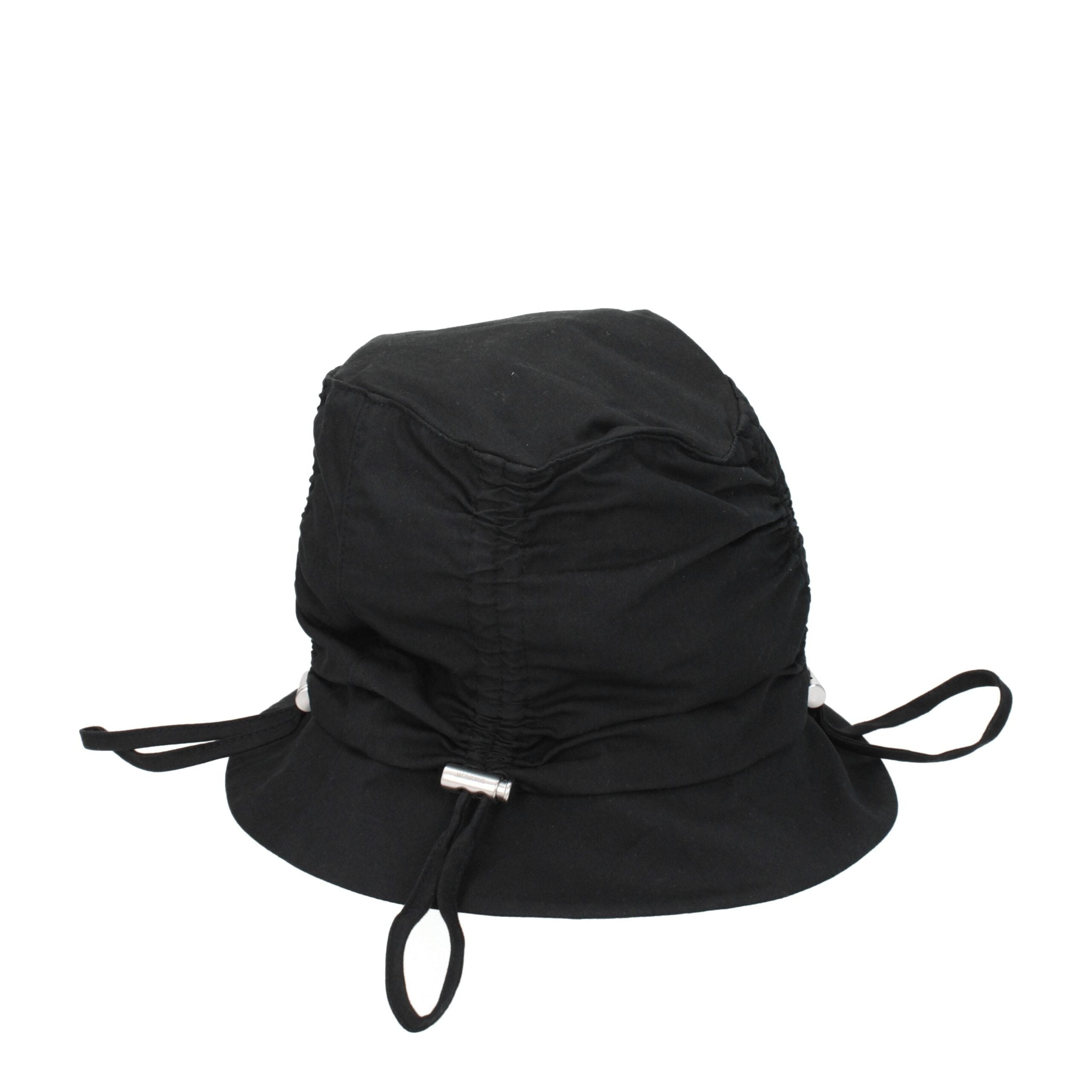 Jacquemus Black Cotton Hat