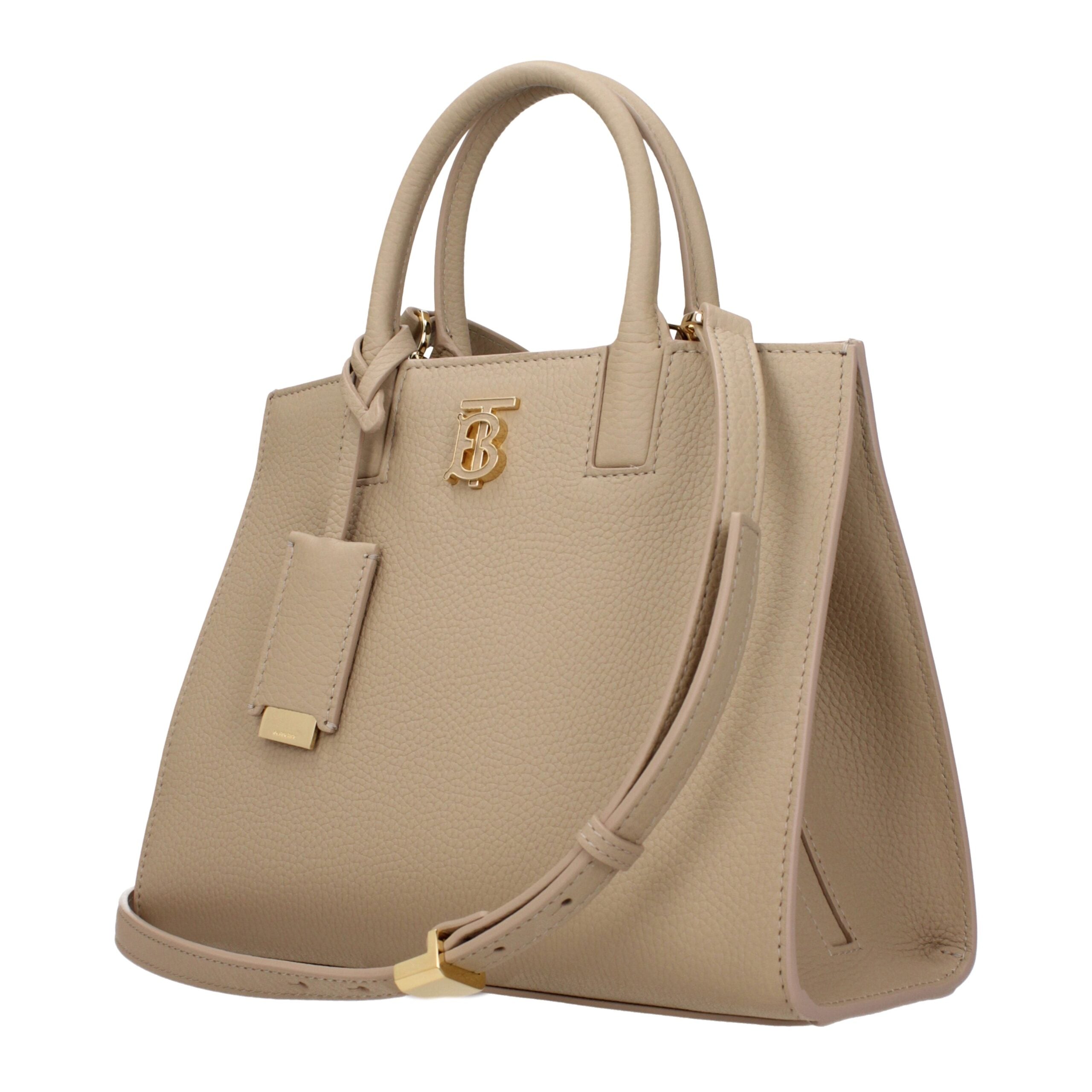 Burberry Beige Leather Handbag