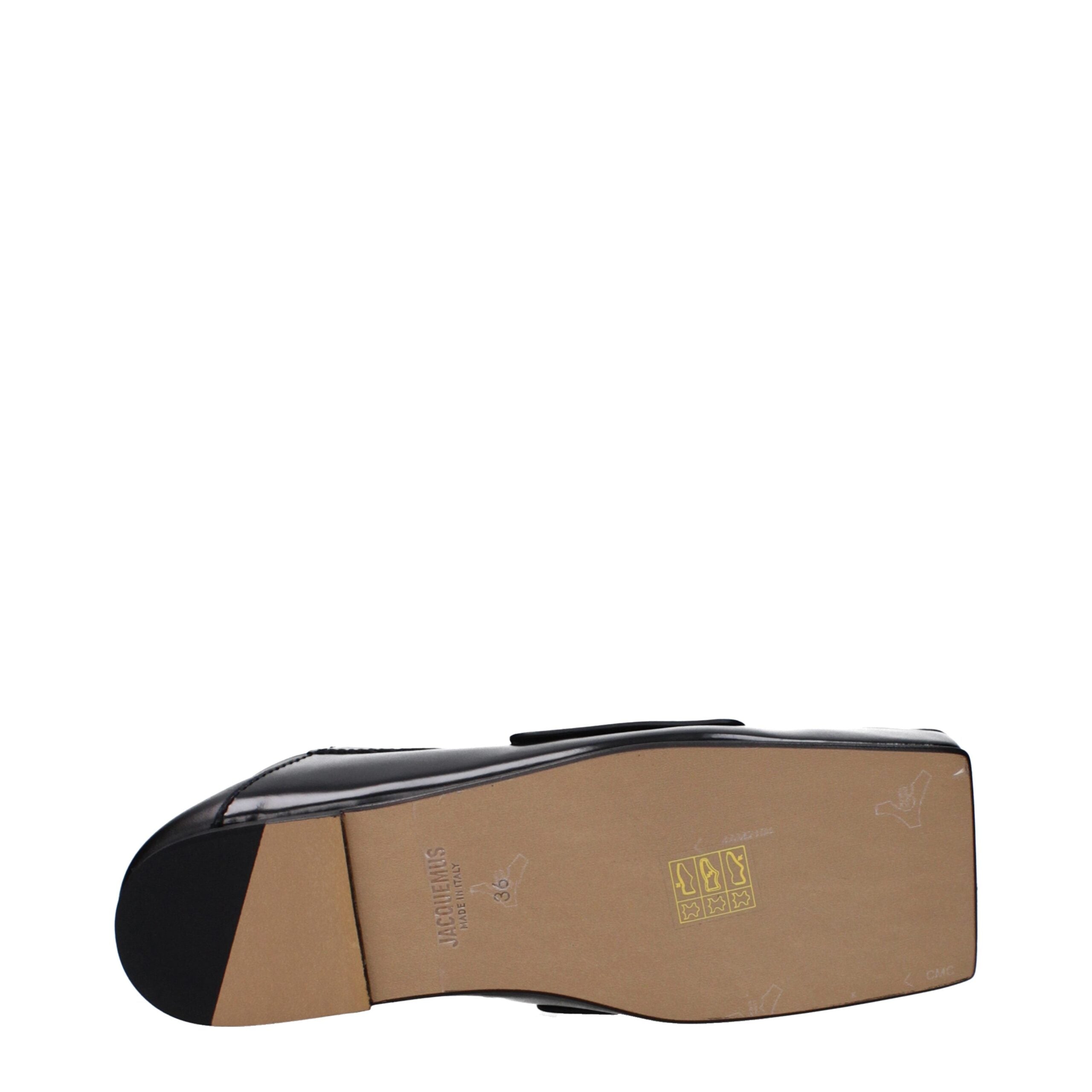 Jacquemus Black Leather Loafer