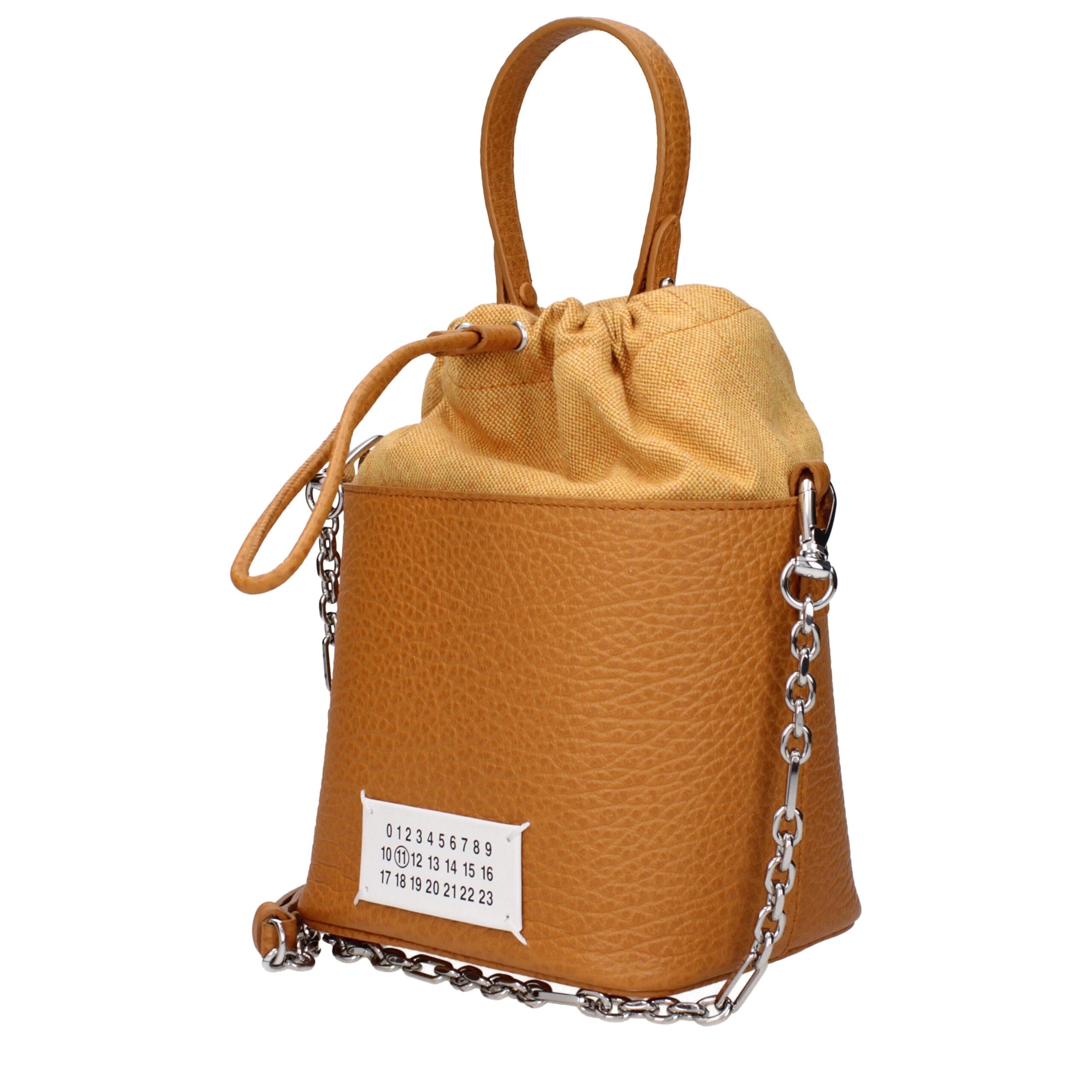 Maison Margiela Brown Leather Handbag