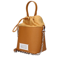 Maison Margiela Brown Leather Handbag