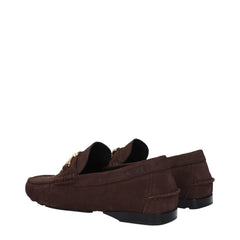 Versace Brown Leather Loafer