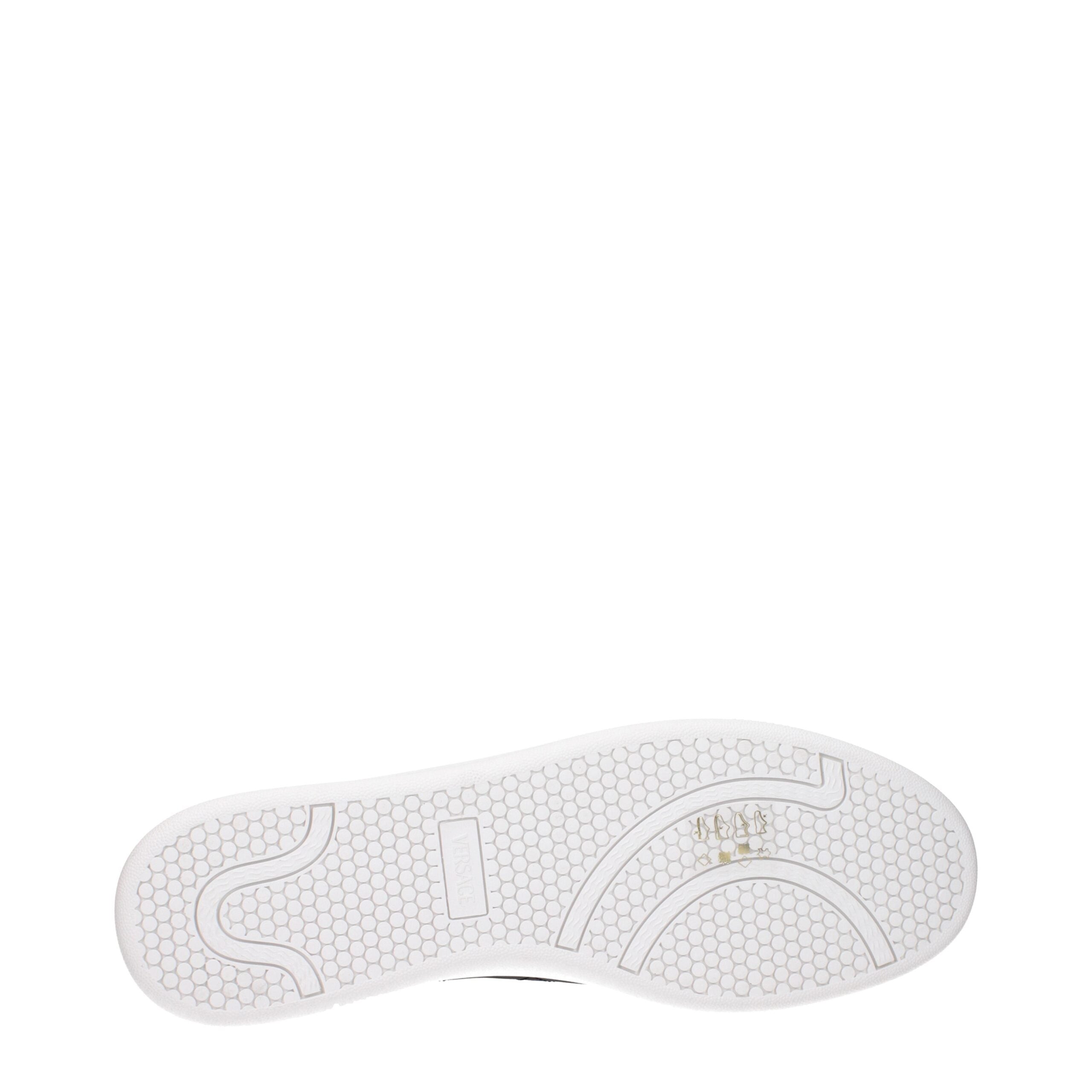 Versace Blue Leather Sneakers