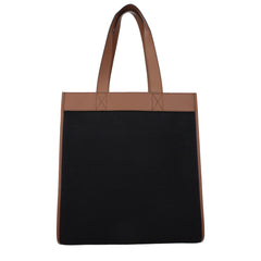 Burberry Black Fabric Shoulder Bag
