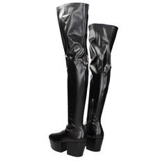 Prada Black Leather Boot