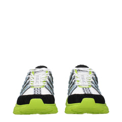 Versace White Fabric Sneakers