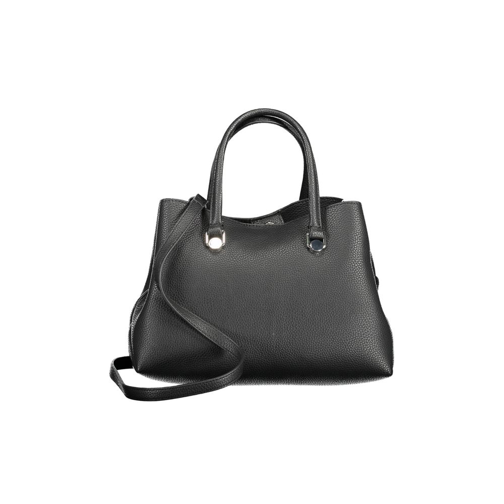 Tommy Hilfiger Black Polyester Handbag