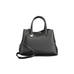 Tommy Hilfiger Black Polyester Handbag