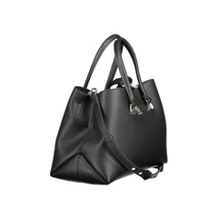 Tommy Hilfiger Black Polyester Handbag