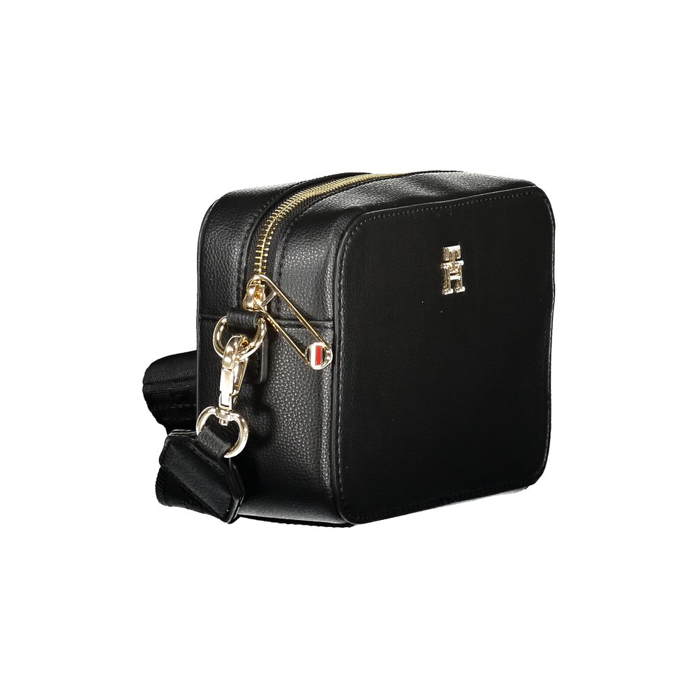 Tommy Hilfiger Black Polyester Handbag
