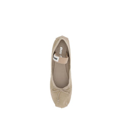Miu Miu Suede Ballerinas